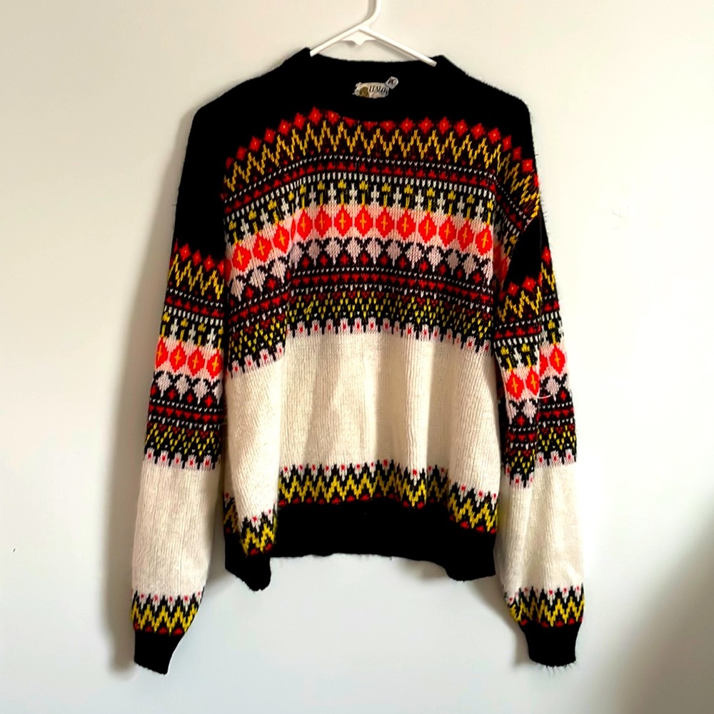 Vintage fair isle sweater